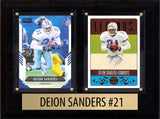 Deion Sanders Score Donruss 2025 2024  2 Card 6" x 8" Plaque Dallas Cowboys
