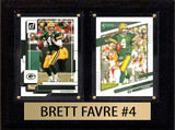 Brett Favre Score Donruss 2025 2024  2 Card 6" x 8" Plaque Green Bay Packers