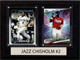 Jazz Chisholm Miami Marlins  2024 Topps Card Plaque 6x8
