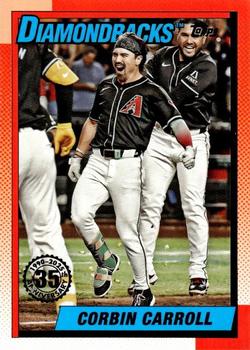 2025 Topps Series 1 1990 Topps Baseball Corbin Carroll #T90-45