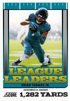 2025 Score League Leaders Brian Thomas Jr. #13