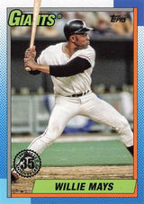 2025 Topps Series 1 1990 Topps Baseball Willie Mays #T90-96
