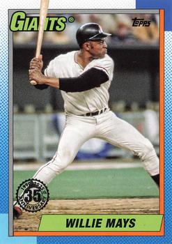 2025 Topps Series 1 1990 Topps Baseball Willie Mays #T90-96