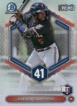 2026 Bowman Bowman Scouts' Top 100 Kaelen Culpepper #BTP-41