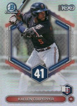 2026 Bowman Bowman Scouts' Top 100 Kaelen Culpepper #BTP-41