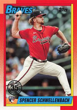 2025 Topps Series 1 1990 Topps Baseball Spencer Schwellenbach #T90-34