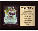 Yogi Berra New York Yankees Hall of Fame Stats Plaque 6x8 1 Card Topps, Bowman 2024 2025 2026