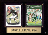 Darrelle Revis New York Jets Hall of Fame Fan Gift Plaque 6x8 2 Cards Prizm, Donruss, Score 2024 2025 2026