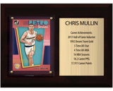 Chris Mullin Golden State Warriors Hall of Fame Stats Plaque 6x8 1 Card Hoops, Prizm, Donruss 2024 2025 2026