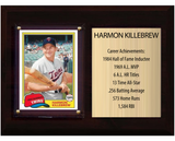 Harmon Killebrew Minnesota Twins Hall of Fame Stats Plaque 6x8 1 Card Topps, Bowman 2024 2025 2026