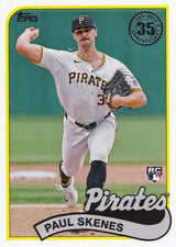 2024 Topps Update 1989 Topps Baseball 35th Anniversary Paul Skenes #89US-46