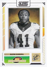 2025 Score The Franchise Alvin Kamara #23