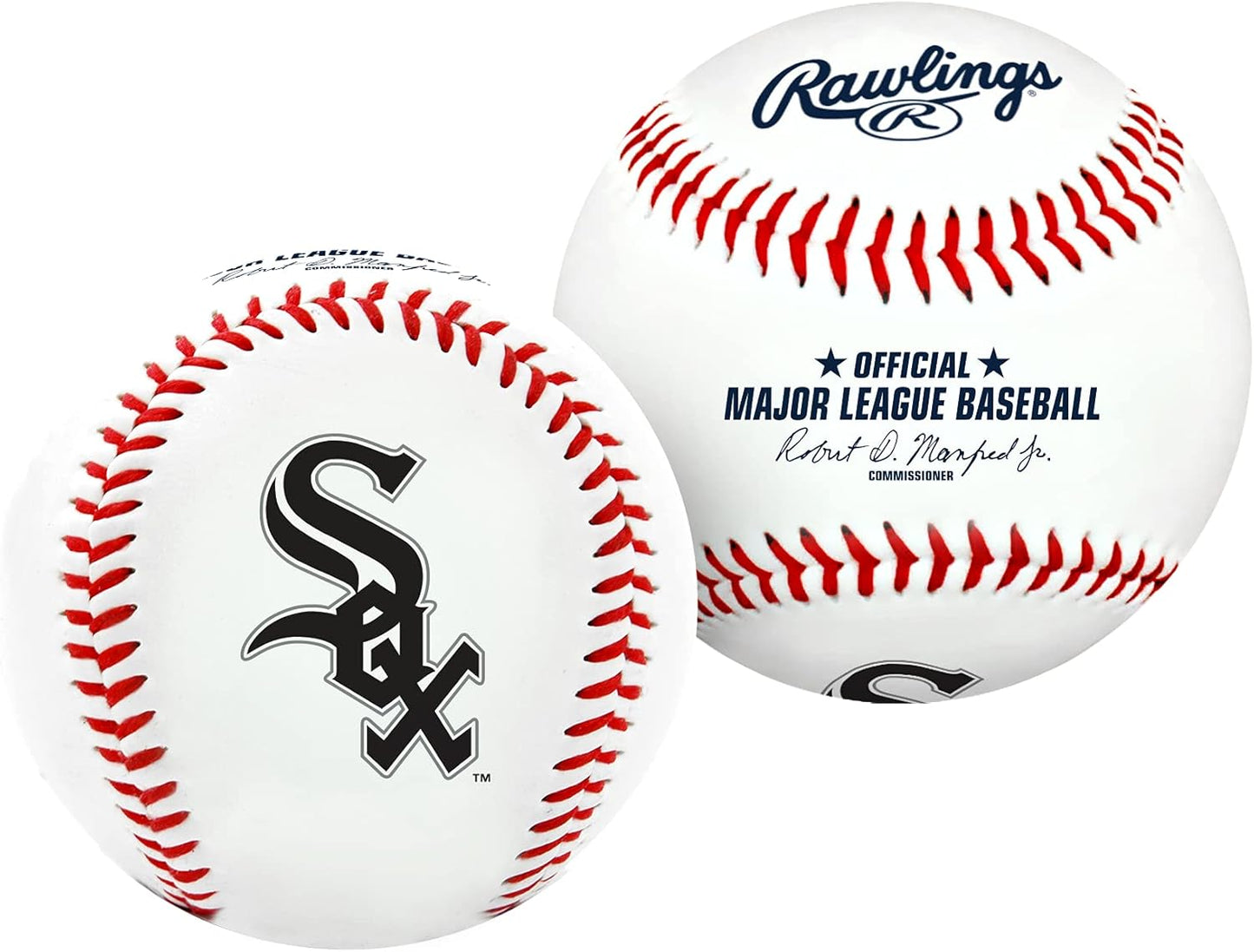 Rawlings MLB Chicago White Sox Team Logo Baseball + Team 25 Pack Frank Thomas Topps 2025 2024 2023
