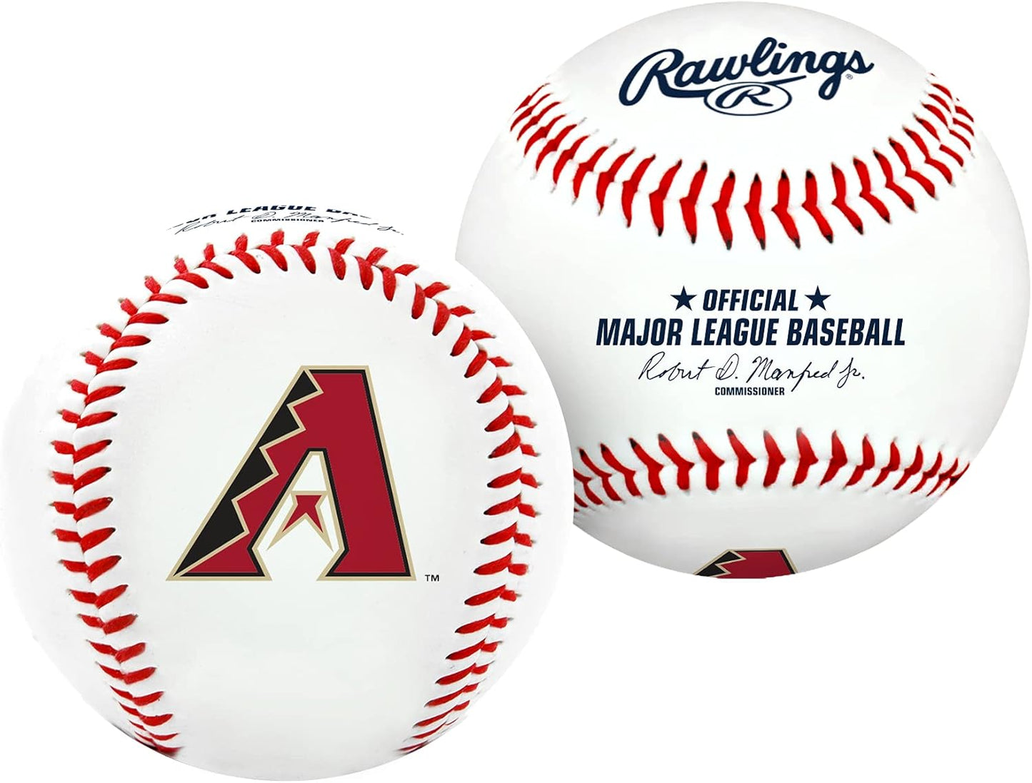 Rawlings MLB Arizona Diamondbacks Team Logo Baseball + Team 25 Pack Corbin Carroll Topps 2025 2024 2023