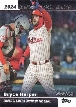 2025 Topps Series 1 2024 Greatest Hits Bryce Harper #GH-3