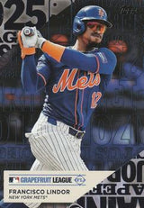 2025 Topps Series 1 Training Grounds Francisco Lindor #TG-11