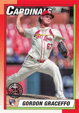 2025 Topps Series 1 1990 Topps Baseball Gordon Graceffo #T90-58