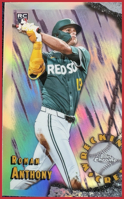 2026 Topps Chrome Wrecking Crew Roman Anthony #WC-25