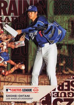 2025 Topps Series 1 Training Grounds Shohei Ohtani #TG-10