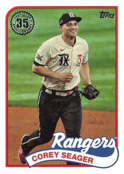 2024 Topps Series 1 1989 Topps Baseball Corey Seager #89B-35