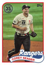 2024 Topps Series 1 1989 Topps Baseball Corey Seager #89B-35