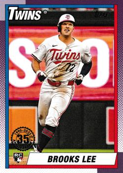 2025 Topps Series 1 1990 Topps Baseball Brooks Lee #T90-24