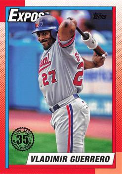 2025 Topps Series 1 1990 Topps Baseball Vladimir Guerrero #T90-48