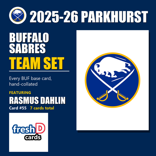 Buffalo Sabres 2025-26 Parkhurst team set