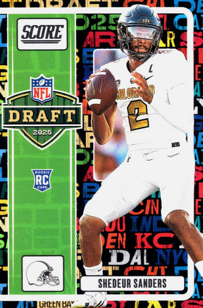 2025 Score NFL Draft Shedeur Sanders #2