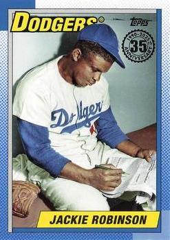 2025 Topps Series 1 1990 Topps Baseball Jackie Robinson #T90-11