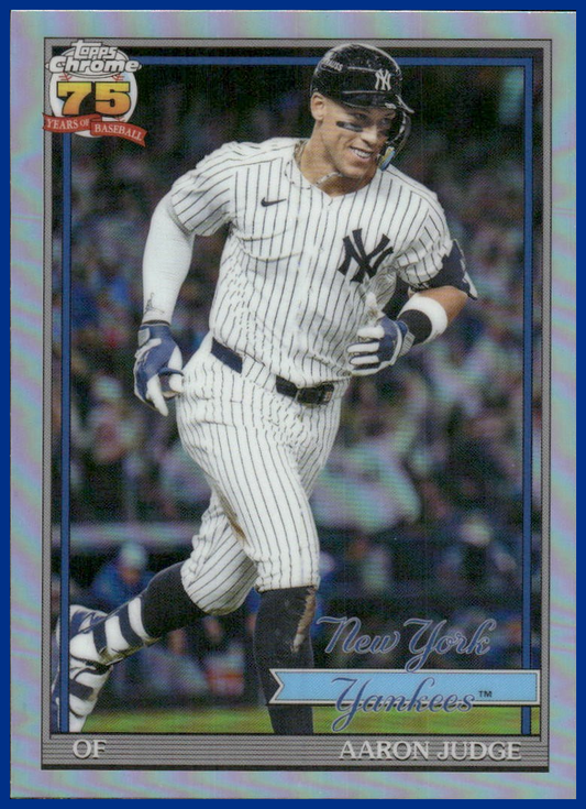 2026 Topps Chrome 1991 Topps Aaron Judge #91CB-2