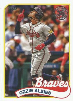 Ozzie Albies 2024 Topps Update 1989 Topps Baseball 35th Anniversary #89US-2