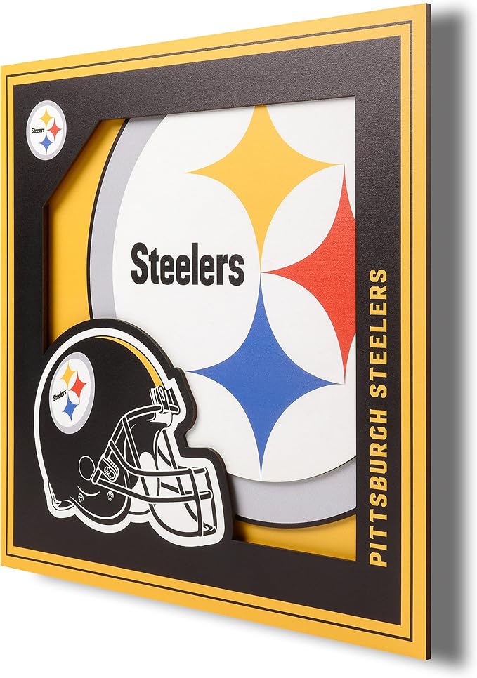 YouTheFan NFL 12x12 Logo Series Football Wall Art - All Teams - PERFECT GIFT
