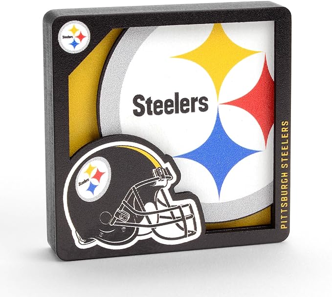 YouTheFan NFL 3D Logo Series Football Magnets - All Teams - GREAT GIFT