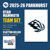 Utah Mammoth - Clayton Keller & Logan Cooley - 2025-26 Parkhurst Hockey (7-Card Team Set)