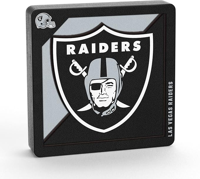 YouTheFan NFL 3D Logo Series Football Magnets - All Teams - GREAT GIFT
