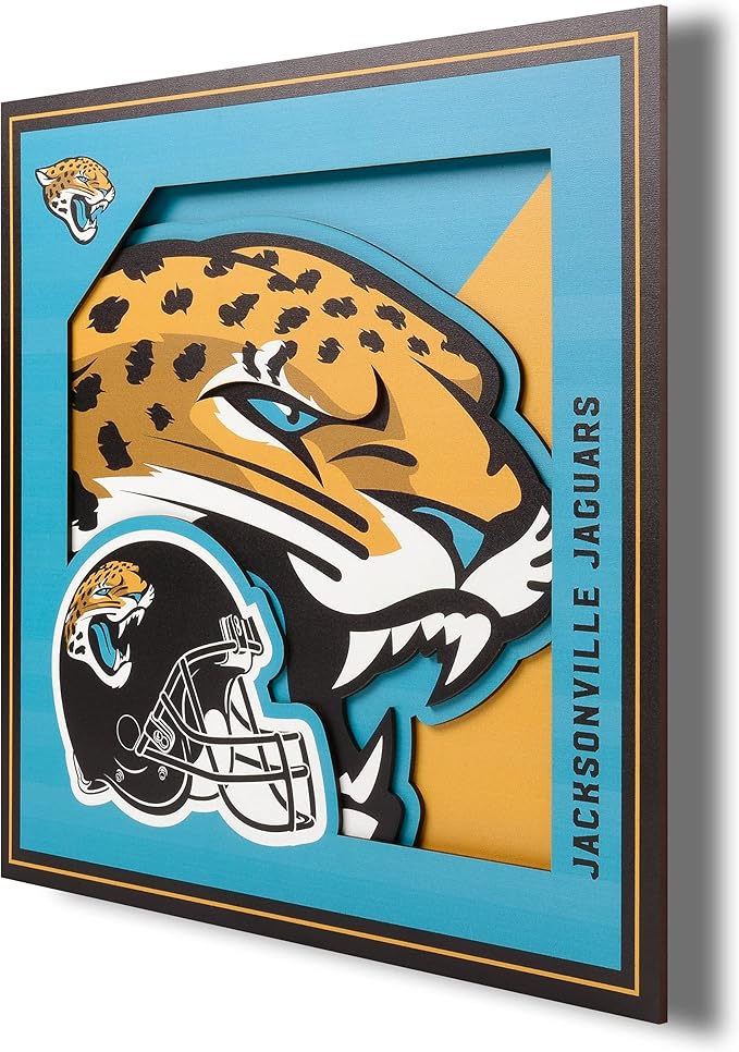 YouTheFan NFL 12x12 Logo Series Football Wall Art - All Teams - PERFECT GIFT