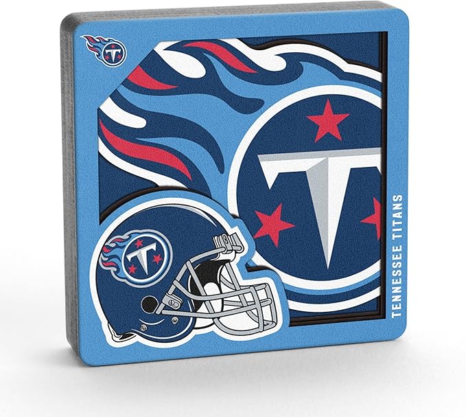 YouTheFan NFL 3D Logo Series Football Magnets - All Teams - GREAT GIFT