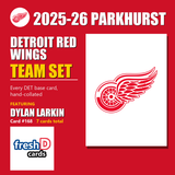 Detroit Red Wings - Lucas Raymond & Dylan Larkin - 2025-26 Parkhurst Hockey (7-Card Team Set)
