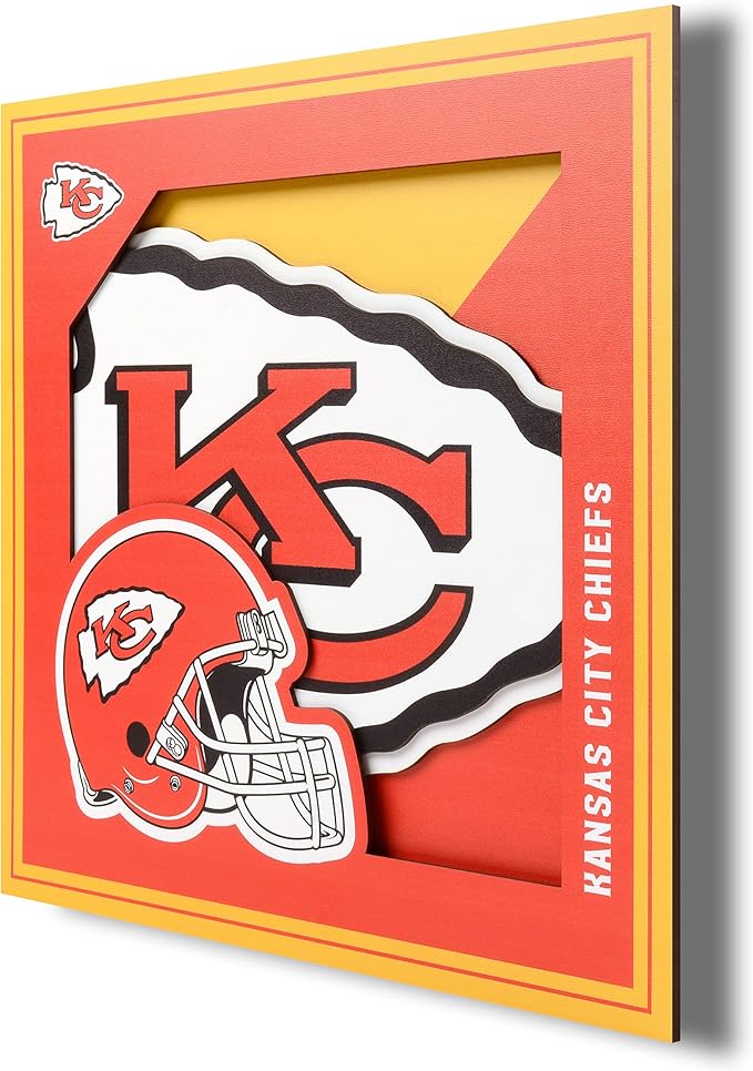 YouTheFan NFL 12x12 Logo Series Football Wall Art - All Teams - PERFECT GIFT