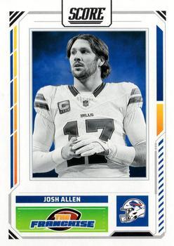 2025 Score The Franchise Josh Allen #4