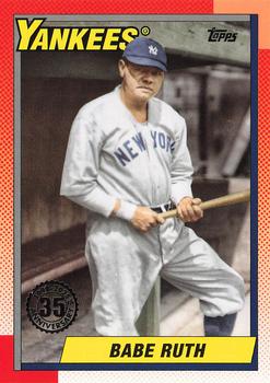 2025 Topps Series 1 1990 Topps Baseball Babe Ruth #T90-47
