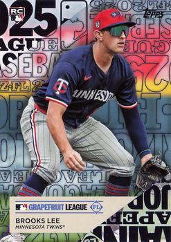 2025 Topps Series 1 Training Grounds Brooks Lee #TG-19