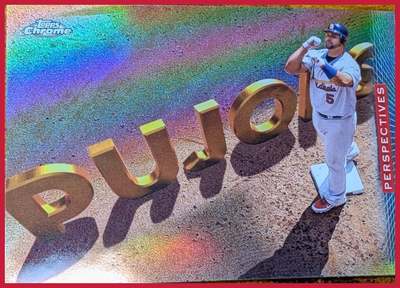 2026 Topps Chrome Perspectives Albert Pujols #P-9