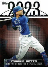 2024 Topps Series 1 2023 Greatest Hits Mookie Betts #23GH-16