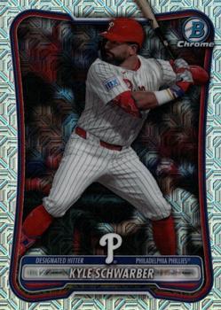 2026 Bowman Mega Box Mojo Refractor Kyle Schwarber #20