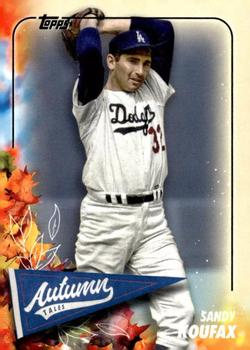 Sandy Koufax 2024 Topps Update Autumn Tales #AT-29