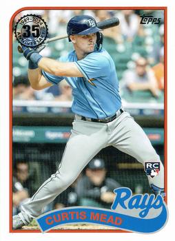 2024 Topps Series 1 1989 Topps Baseball Curtis Mead #89B-85