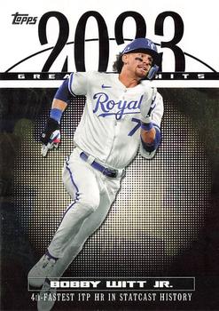 2024 Topps Series 1 2023 Greatest Hits Bobby Witt Jr. #23GH-20