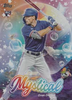 Evan Carter 2024 Topps Update Mystical #MYS-14